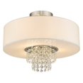 thumbnail image 3 of Livex Support de Plafond Carlisle en Nickel Brossé, 3 of 5