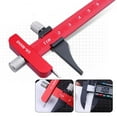 thumbnail image 3 of Sliding Gauge, Adjustable Wide Application Easy  Standard Design Aluminum Alloy High Accuracy T Square  for Woodworking, 3 of 8