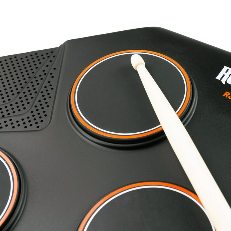 RockJam Tabletop 5 Pad Electronic MIDI Bluetooth Drum Kit