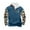 Blue, variant on Men's Western Cowboy Shirt Big And Tall Long Sleeve T Shirt Aztec Tribal Ethnic Men's Western Sweatshirt 1/4 Zip Stand Up Collar Sweatshirts Patchwork Pullover with Pockets