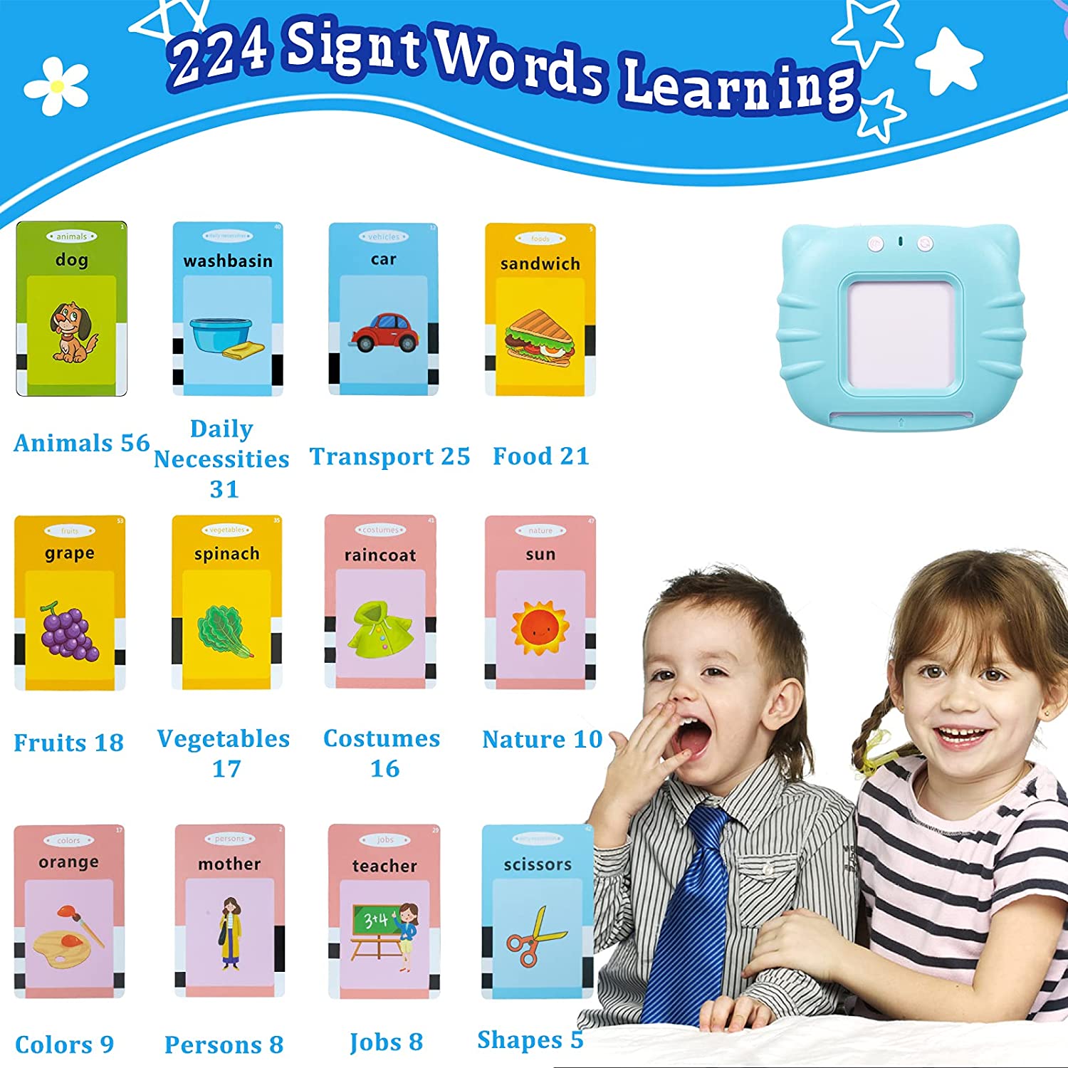 Kidsjoy Talking Flash Cards Learning Toy photo 4