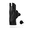 Black, variant on Self Defense Pepper Spray, Including Magnetic Car Mount, Maximum Strength OC Spray for Women, Men, 16' Range, UV Dye by Guard Dog Security, 1 pack