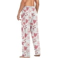 thumbnail image 5 of GZHJMY Valentine's Day Pajama Pants for Men, Lounge Pants Lightweight Men Pajama Bottoms with Drawstring Pockets, Christmas New Year Birthday Gifts, Medium, 5 of 6