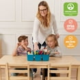 thumbnail image 4 of ECR4Kids 24in x 48in Rectangular Hardwood Table with 22in Legs, Childrens Furniture, Antique White, 4 of 9