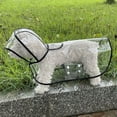 thumbnail image 6 of Transparent Pet Rain Poncho for Cats and Dogs Outdoor Rainwear Gear Easy Wear Design, 6 of 8