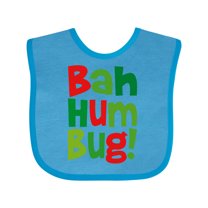 Inktastic Bah Humbug Boys or Girls Baby Bib