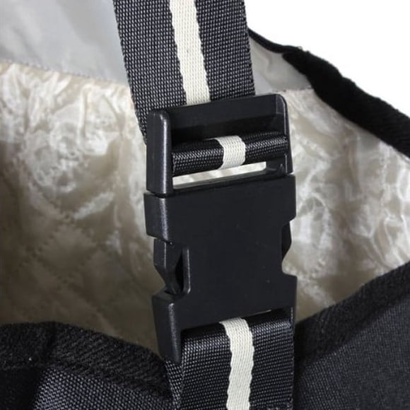 KALLORY Wearable Pet Carrier Single-shoulder Design Black for Cats 1Pcs