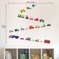 thumbnail image 5 of Decowall Ds4-8004 Transportes Pegatinas De Pared Para Niños Calcomanías De Pared Despegables Y Pegables Extraíbles Para Niños Guardería Dormitorio Sala De Estar (Pequeño) D?Cor, 5 of 5