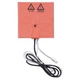 thumbnail image 2 of 3D Printer Heat Pad,  Thermal Conductivity Flexible DC 24V 60W Silicone Heated Pad  For Hotbed, 2 of 8