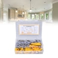 thumbnail image 4 of Kit de Vis Autotaraudeuses, Tête Plate 210PCS Ancrages Muraux Kit de Vis pour Rideau, 4 of 8