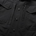 thumbnail image 3 of Long Sleeve Cargo Shirts for Men UPF 50 Sun Protection Quick Dry Lightweight Breathable Button Down Lapel Collar Multi Pocket Tactical Work Tops, 3 of 4