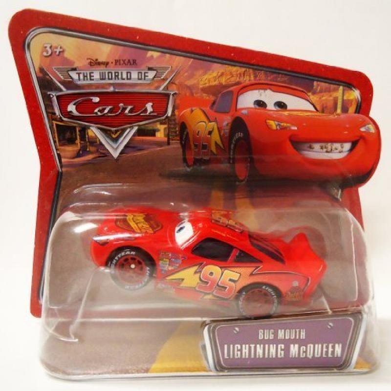 BUG MOUTH LIGHTNING MCQUEEN * SHORT CARD * Disney / Pixar CARS 155