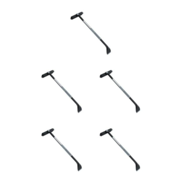 Wweixi Efficient Window Scraper Quick Defrosting | Safe For Windshields | Car Winter Accessories Gray( 5Set