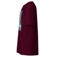 thumbnail image 3 of Wraptap Graphic Tees for Men and Women – Astronaut Barbecuing Cool Graphic Tee, Trendy Men and Women Graphic T-shirts (Maroon, S), 3 of 4