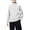 Grey, variant on Boys Girls Half Zip Pullover Sweatshirt Athletic Sport Henley Shirt Lightweight Long Raglan Sleeve Top Running Gym Activewear