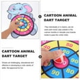 thumbnail image 5 of Children Kids Sports Accessories Target Elephant Dart Toy Animal Dart Board Sticky Ball Arithmetic toy ELEPHANT, 5 of 8