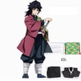 thumbnail image 1 of Disfraz de Anime Demon Slayer para adultos y niños, Kimono de Kimetsu No Yaiba, Tanjirou, Kamado, Nezuko, gran oferta, 1 of 4