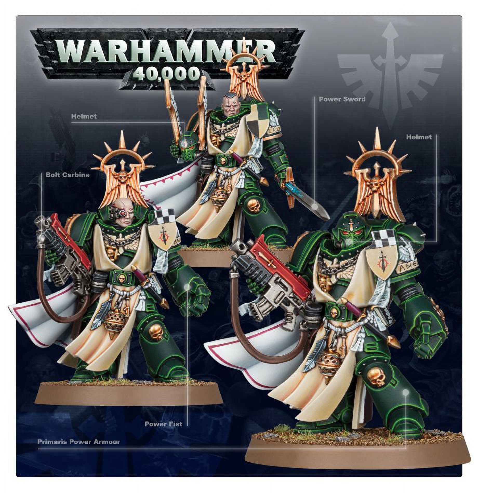 Master Lazarus Dark Angels Warhammer 40K Space Marines