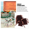thumbnail image 4 of 6pcs Drawstring Sachet Delicate Pouches Small Jewelry Gift Display Packing Bags, 4 of 8
