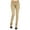 Black, variant on Women's PREMIUM Womens Stretch Solid Casual Skinny TWILL Cargo Pants (Wax Jeans 90010)