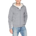 thumbnail image 2 of Sudadera de forro polar con cremallera completa y forro de sherpa para hombre MFZFUKR CJWUS-3538, 2 of 3