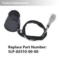thumbnail image 2 of Ignition Key Switch 5LP825100000 Replacement for 2002-2006 Yamaha Warrior Bruin Grizzly Raptor Wolverine Breeze 660r 125 250 350 700, 2 of 5