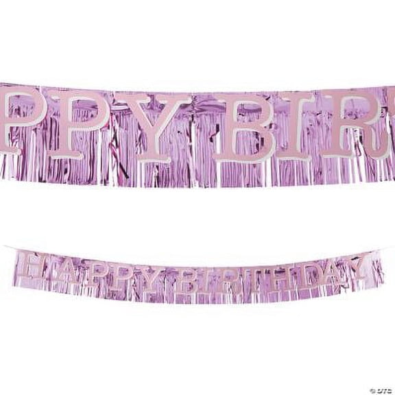Happy Birthday Fringe Garland, Birthday, Party Decor, 1 Piece
