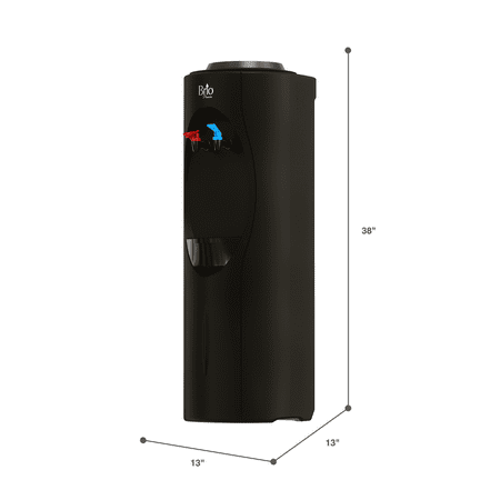 Brio Top Loading Water Cooler Dispenser - Hot & Cold Water, Dispensing Temperature 39-195 Degrees