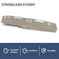thumbnail image 3 of Dash Cover Cap Dashboard Panel TPE Fit For 1981-1987 Chevy GMC Full Size Pickup/1981-1991 Chevy GMC SUV Beige, 3 of 10