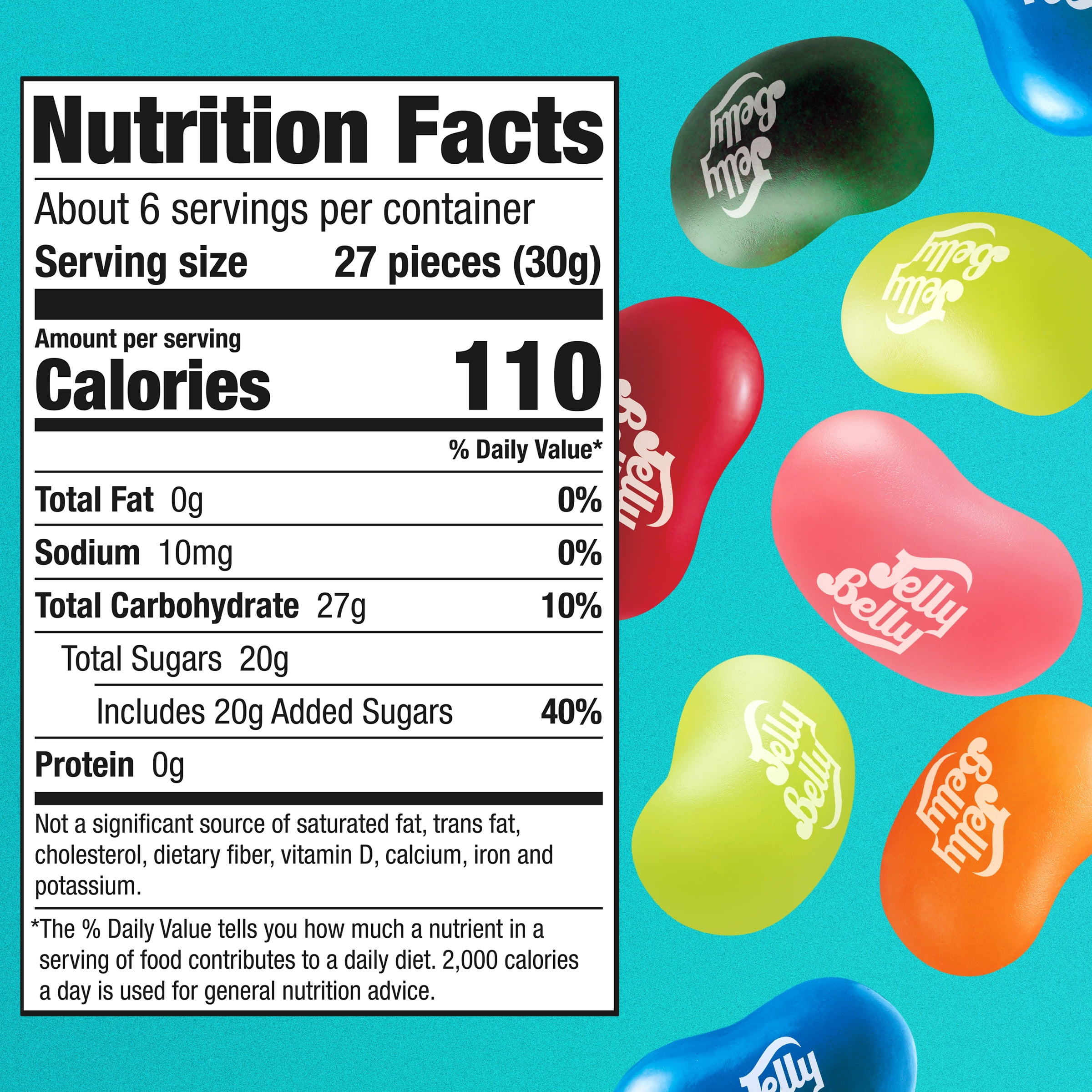 Jelly Belly Endless Summer Jelly Bean Collection - 6 oz Peg Bag, 12-Count Case - Genuine, Official, Straight from the Source