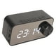 thumbnail image 1 of Reloj Despertador Digital Con Altavoz , Pantalla De Reloj Espejo Radio Temperatura En Tiempo Real Anuncio De Voz Modo AUX, Micrófono Con Cancelación De Ruido HD, 1 of 8