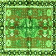 thumbnail image 1 of Ahgly Company Indoor Square Persian Green Traditional Area Rugs, 5' Square, 1 of 1