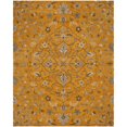 thumbnail image 1 of Safavieh Bella Collection BEL673A Handmade Gold and Taupe Premium Wool Area Rug (2'6" x 4'), 1 of 1