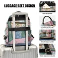 thumbnail image 3 of FORMRS Mini Backpack Purse for Women Travel Daypack Casual Shoulder Bag, Green Window Sea, 3 of 7