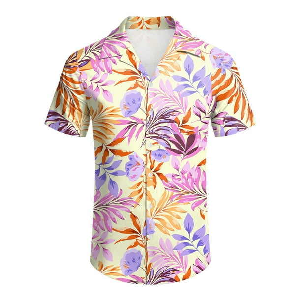 Camisas Casuales De Manga Corta De Moda De Verano Para Hombres Pompotops Oipoqjl44230