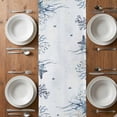 thumbnail image 6 of Coastal Sea Turtle Table Runner - 90 Inch Long, Kitchen Dining Table Runner Dresser Scarves, Summer Ocean Coral Conch Farmhouse Decor for Coffee Tables Wedding Party Banquet, 6 of 8