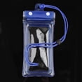 thumbnail image 1 of Bolsa impermeable para teléfono móvil, ligera, multifuncional con cordón para Rafting Azul oscuro, 1 of 8