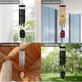 thumbnail image 5 of Dog Memorial Gifts for Loss of Dog, Wind Chimes for Outside, Pet Loss Sympathy Gift Memorial Wind Chimes, Crystal Prism Hanging Decor, Sympathy Gift for Patio Garden Window Decor P-WC-01-LE-BLA, 5 of 6