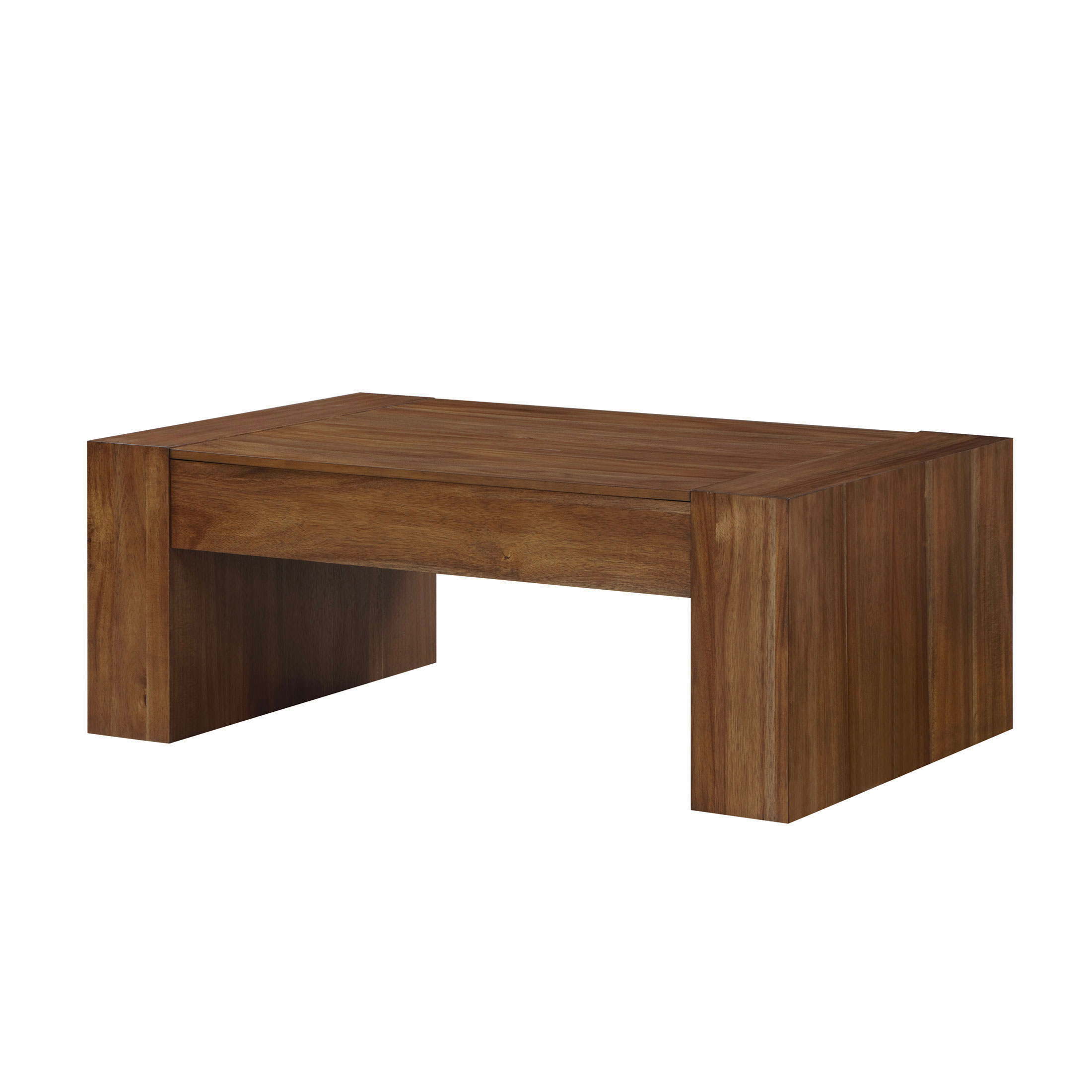 Better Homes & Gardens Ezra Oversized Coffee Table, Walnut photo 8
