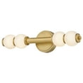 thumbnail image 2 of Hinkley Lighting 57392LCB Trigo 2 Light 24" Wide Led Vanity Light - Brass, 2 of 7