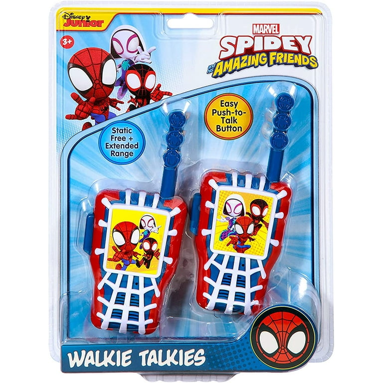 eKids Spiderman Toy Walkie Talkies for Kids, Light-Up Indoor and Outdoor  Toys for Kids and Fans of Spiderman Toys