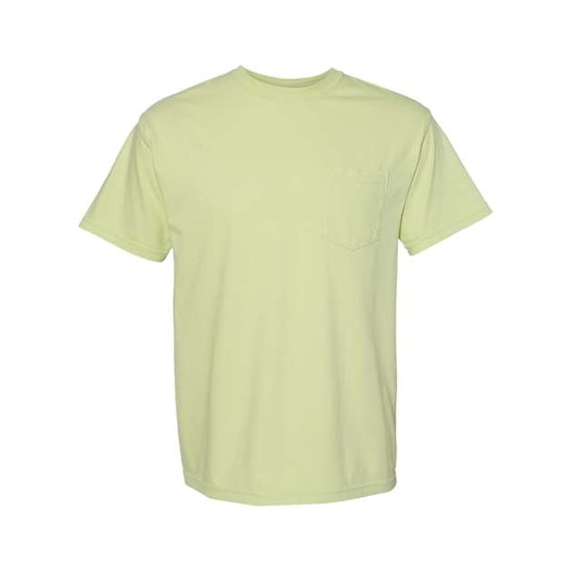 Camiseta bolsillo Colores Confort 6.1 oz M CELEDON 6030
