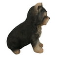 thumbnail image 4 of Adorable Lifelike Pet Pal Sitting Yorkie Terrier Puppy Home Decor Figurine, 4 of 9
