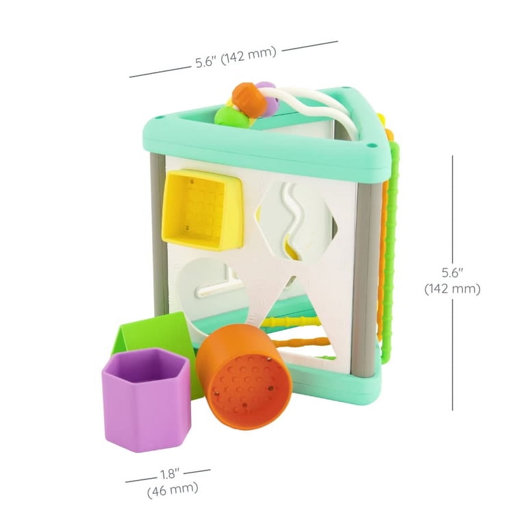 Lollipop Shape Sorter Toy For 10+ Months – BPA-Free, 8 Shapes & Letters, Early Learning Motor Skills Game