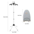 thumbnail image 2 of Phenofice 1 Set Clothes Steam Stand Garment Steamer Hanger Rack Plastic Collapsible for Household Users, 2 of 8