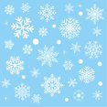 thumbnail image 2 of Decorative Snowflake Static Cling For Windows Doors And Glass Surfaces, 2 of 8