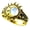 5-White, variant on Romance Sunflower Stars Rings Handmade Zinc Alloy Fashion Accessory For Daily Wear