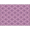 thumbnail image 1 of Ahgly Company Machine Washable Indoor Rectangle Transitional Violet Purple Area Rugs, 8' x 10', 1 of 7