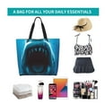 thumbnail image 6 of Sigee Open-Mouthed Shark for Large Capacity Shopping Bag with Inner Pocket, Women's Shoulder Bag Handbag, 6 of 8