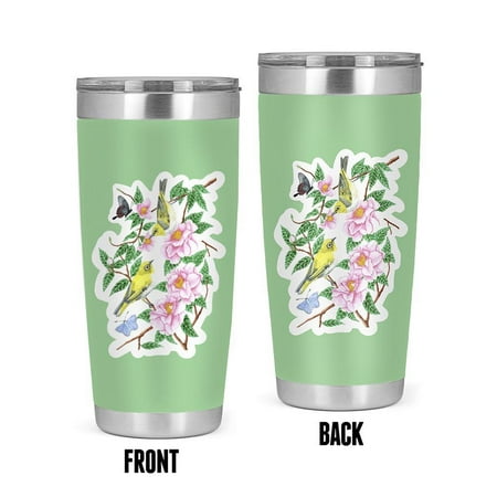 

Artshine In The Pink Bloom Tumbler -Girija Kulkarni Designs 20 oz Stainless Steel Tumbler